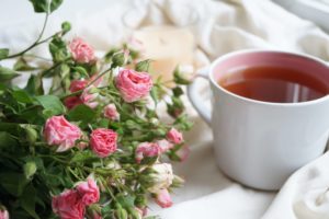 tazza di tè aromatizzato
